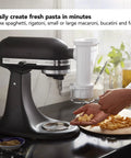 Gourmet Pasta Press Attachment For Stand Mixers With 6 Interchangeable Plates Create Fresh Pasta At Home Like Spaghetti Fettuccine