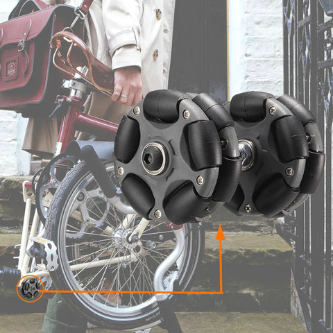 Omni Rack Easy Wheels 58mm for Brompton Omni Directional Wheels