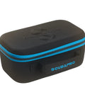 Black and blue carrying case for Galileo 3 Ti Wrist Dive Computer With Ultra Lightweight Titanium Case Rotatable Bezel Self Luminescent