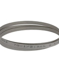 Seventy Point Five Inch Long Bi Metal M42 Bandsaw Blade One Half Inch Wide Zero Point Zero Two Five Inch Thick 24 TPI