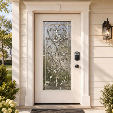 Hassle Free Smart Deadbolt Keyless Entry Lock With Digital Keypad Auto Lock Feature Two Hundred Unique Access Codes Four Spare Keys Super Easy Diy Front Door Installation Top Notch Home Security