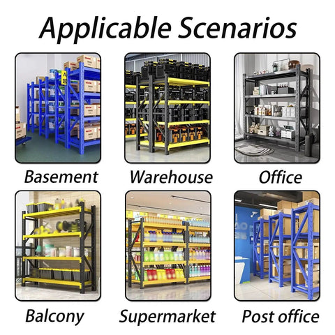 Flex Your Storage Game With This Rock Solid 5 Tier Garage Shelving Rack Featuring Heavy Duty Steel Construction Diagonal Bracing And Smooth Powder Coat Finish For Basements Warehouses And Pantries