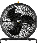 Beast Mode Heavy Duty Industrial High Velocity 18 Inch Drum Fan With 3,400 CFM viewed from front in steel housing