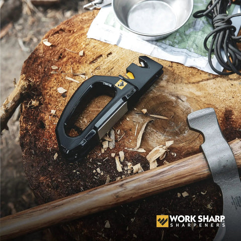 Pivot Pro Handheld Knife And Tool Sharpener With Dual Carbide Sharpeners For Knives And Tools, Convex Carbide Edge Maker, Removable Scissor Sharpener, And Ceramic Hone For Fast, Easy Sharpening On The Go