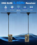 Two Pack 2.4GHz ELRS Nano Receiver With 55mm T Antenna For ELRS FPV Remote Controllers Ideal For FPV Drones Tiny Whoops