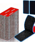Heavy Duty Hook And Loop Strips With Adhesive Backing, 3.2x1.2 Inch Interlocking Fasteners, Waterproof And Heat Resistant pack