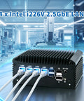 Heavy Duty Fanless Mini PC With N150 CPU Works Smooth As A No Fuss Firewall Appliance For OPNsense and four 2.5GbE LAN ports.