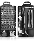 Premium 115 In 1 Magnetic Precision Screwdriver Set For Electronics And Tech Repair All In One Handy Toolkit With 98 Bits And 17 Accessories
