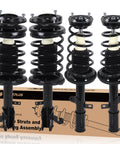 Front And Rear Complete Strut Spring Assemblies With Shock Absorbers For 1993-2002 Toyota Corolla And 1998-2002 Chevy Prizm Set of 4