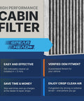 High performance cabin filter info for Odor Defense Activated Carbon Cabin Filter For Toyota Lexus Subaru And Select Models