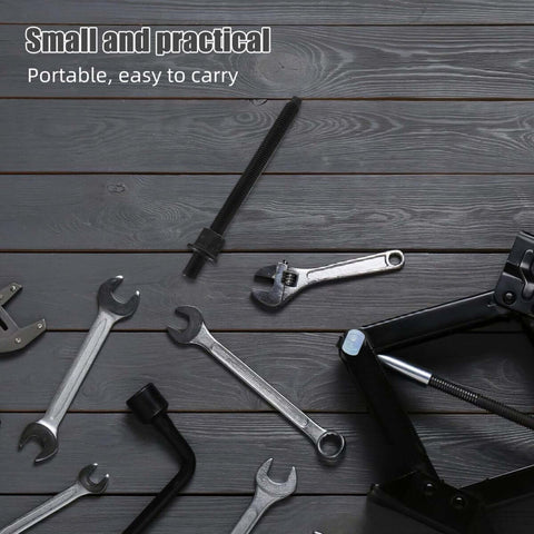 Heavy Duty Crankshaft Pulley Removal And Install Tool Kit With Gear Puller And Bearing Puller on wooden surface