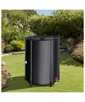 Heavy Duty Rain Barrel 1000L Storage Tank For Outdoor Use, Rugged Fabric Construction in garden setting