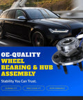 Front Wheel Bearing And Hub Assembly Fits Buick Enclave Chevrolet Traverse GMC Acadia Saturn Outlook Beefy Direct