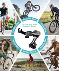 6 To 7 Speed Rear Derailleur Direct Mount For Mountain And Road Bikes RD TY21B for wide bike range use, center image
