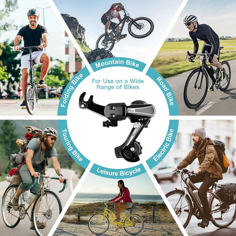 6 To 7 Speed Rear Derailleur Direct Mount For Mountain And Road Bikes RD TY21B for wide bike range use, center image