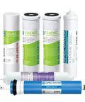Replacement Filter Set For Essence Series Alkaline Reverse Osmosis System, 75 GPD FILTER-MAX-ESPH, 5-Stage Pre Filters displayed