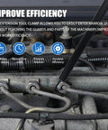 Adjustable Extension Clamp Wrench Tool For Tight Spaces That Holds Nuts Bolts And Hose Clamps with extension in engine bay