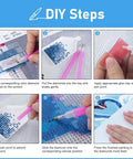 Girl And Dog Diamond Painting Kit For Adults Beginners Seaside DIY Steps with pen, tray, wax application, canvas adhesion