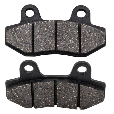 Rear Disc Brake Pads 4 Pcs Fit B200R B200C B200RSV B200 Mini Bike Gy6 Scooters 49cc 50cc 125cc 150cc 200cc 250cc ATV Go Kart