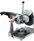 Heavy Duty Bench Cut Off Stand For 230 Millimeter Angle Grinders Tough As Nails Grind Rig with sturdy frame and angle grinder.