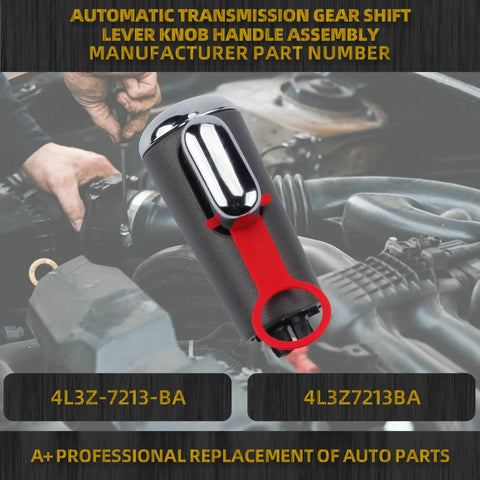 Ford F-150 Automatic Transmission Gear Shift Knob Replacement For 2004 2005 2006 With Precision Molded Fit Replaces 4L3Z-7213-BA