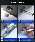 Instructions for using the 150 Piece Oil Drain Plug Repair Kit For Cars And Trucks With M13 M15 M17 M20 M22 Thread Sizes.