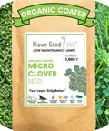 Micro Clover Seed Kit For Lawn Transformation Organic Coated Eco Friendly Low Maintenance Grass Alternative Seed Packet