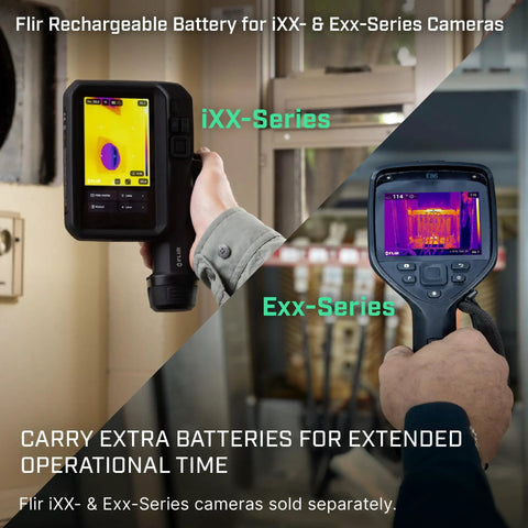Rechargeable Lithium Ion Battery Compatible With Ixx And Exx Series Thermal Cameras For Pro Level Power On The Go