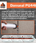 Straight Up Heavy Duty Polyurethane Concrete Sealant And Expansion Joint Filler For Sidewalks And Foundations Non Sag Caulk Sausage Gun Compatible built in use on concrete.