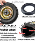 Tough As Nails Heavy Duty Pneumatic Caster Wheels 4 Pack 8 Inch 250mm with rubber tire and inner tube for heavy loads.