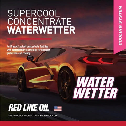 Top Shelf Concentrated Engine Coolant And Antifreeze Treated With Slick Water Conditioner Heavy Duty Heat Transfer Additive For Aluminum And Brass Radiators Keeps Your Ride Cool And Smooth in a vibrant car scene at sunset.