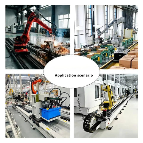 Industrial CNC Robotic Welding Arm For Container Frame Assembly And Logistics Facilities Multi Metal Automated Welder in action.