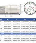 Foot Valve With Filter 2 Inch NPT Stainless Steel Bottom Valve Spring Vertical Check Valve dimensions table