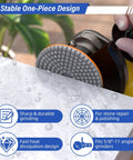 4 Inch Diamond Polishing Pads For Angle Grinder 3 Pack Wet And Dry Stone And Concrete Polishing Discs For Granite Marble Tile Quartz Ceramic