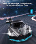 Bugatti Divo 1 To 12 Scale Remote Control Car Licensed Two Point Four Gigahertz RC Model With Real Headlights on track