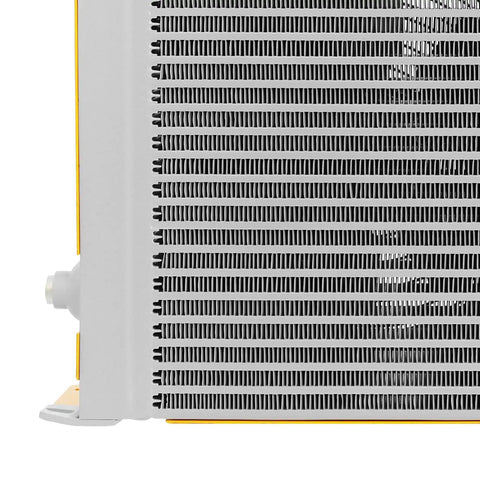 110V Beefed Up Hydraulic Oil Cooler With 100 L Per Minute Flow And 5 Point 6 Kilowatt High Performance Aluminum Heat Exchanger Driven By AC Motor For Hydraulic Systems CNC Machinery And Construction Equipment 20 Bar Working Pressure