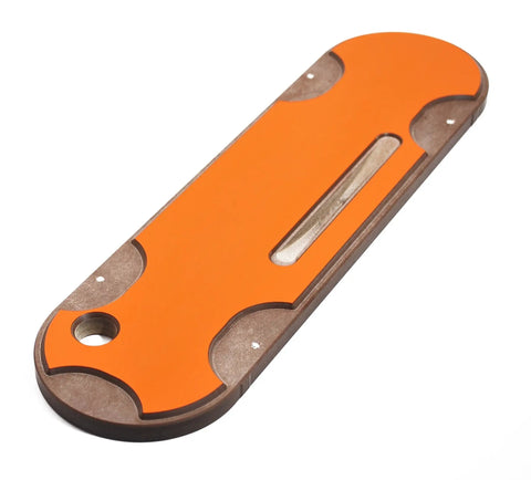 Zero Clearance Table Saw Insert For Powermatic Model 66, 14-7/16 inch phenolic with tight kerf alignment for clean cuts.