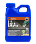 Seal And Enhance Premium Sealing Solution For Stone And Tile Ready To Use Impregnator bottle with label details.