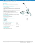 Commander Wall Mount Service Sink Faucet With 8-Inch Centers, Rough Chrome Finish, on product information sheet.