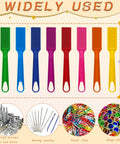Magnetic Bingo Wands Set 12 Colorful Sticks 7.87 Inch Long Magnetic Tips for Bingo Chips Classroom Activities