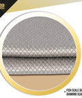 Idea Home microfiber cleaning cloth with fish-scale diamond pattern, gray, large 16 x 24 inches, 2-pack