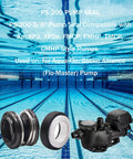 pool pump shaft seal kit for PS-200 5/8 inch shaft with pump in swimming pool setting