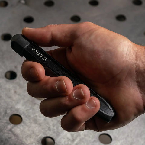 Holding slim pen style 9 in 1 Precision Screwdriver Set for Knives and Gear Maintenance with magnetic bits and aluminum cover