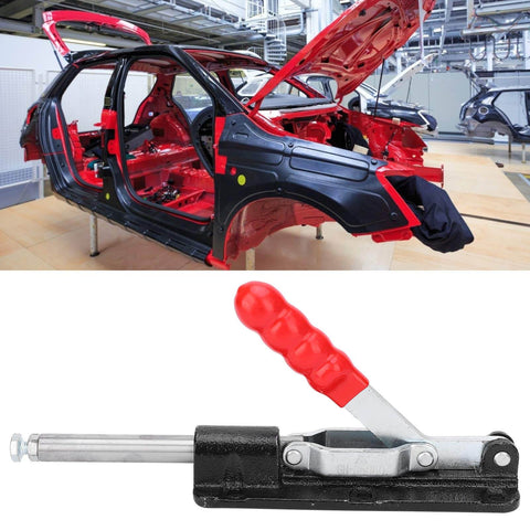 Beefy Quick Release Toggle Clamp With 1278 Lbs Holding Power, Push Pull Hand Tool for woodworking and industrial fixtures