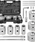 MonoPro concrete hole saw kit, 17 pcs with SDS/Max arbors, 30–110 mm saws in case