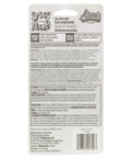 Back view of Jewelry And Metal Glue For Instant Bond, Waterproof And Clear Drying, 0.7 Ounce Tube packaging with directions.