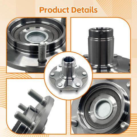 Two Piece Front Wheel Hub Bearing Kit That Keeps Your Ride Rolling Smooth For 1996 To 2001 4Runner And 2001 To 2007 Sequoia 1999