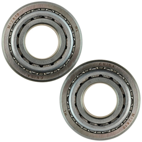 Front Outer Wheel Bearing And Race Kit For Driver And Passenger Sides Fits Ford F-250 1965 To 1972, Chevrolet Astro 1985 To 2002
