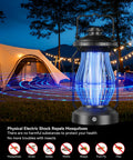 Rechargeable Bug Zapper Cordless Portable Hanging Electric Mosquito And Fly Killer With Light for backyard and patio use