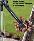 Gutter Cleaning Tool With 14 Inch Grasp, No Water Needed, Lightweight and Two Story Ready, cleaning leaves from gutter